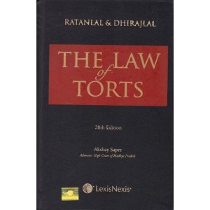 Ratanlal & Dhirajlal's The Law of Torts [HB] by Akshay Sapre